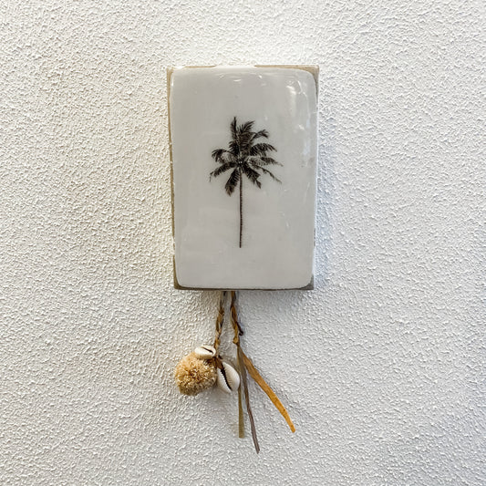 Palms - Small Rectangular Wall Tile