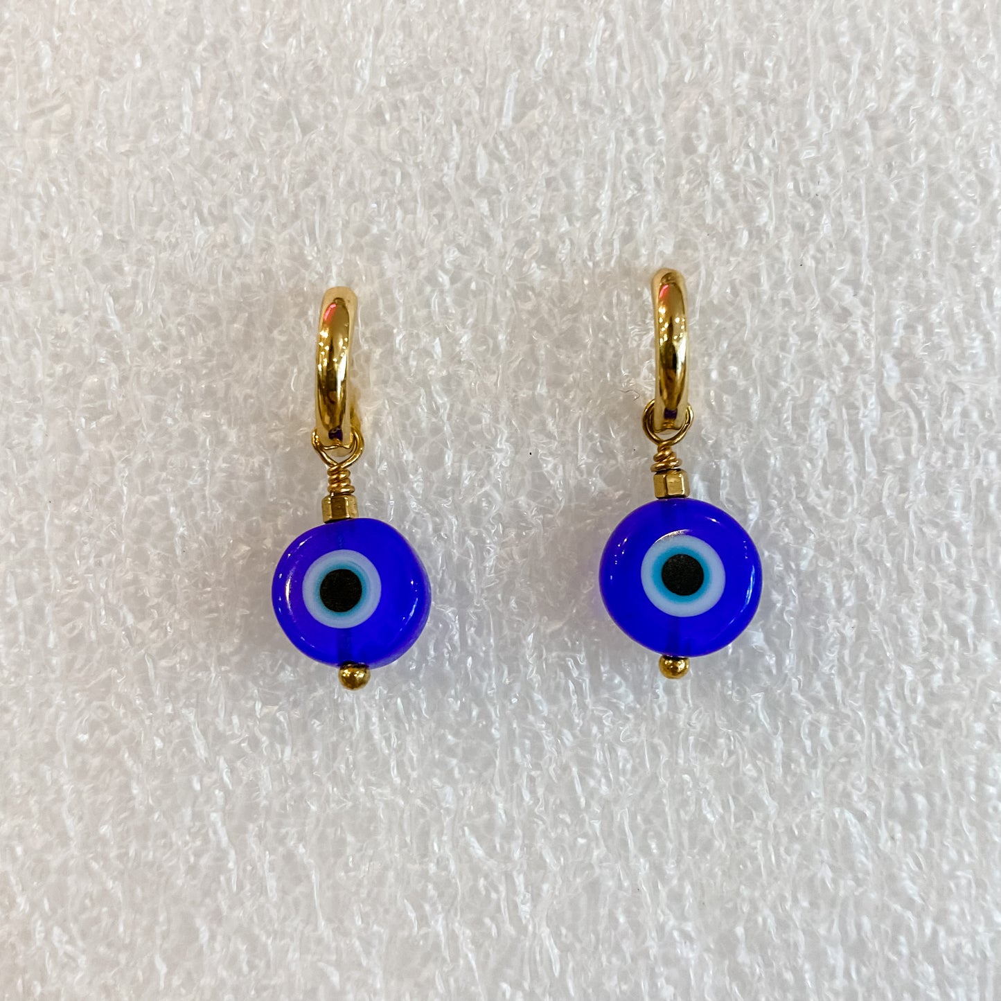 Evil Eye Earrings - Gold